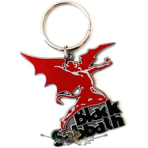 Black Sabbath - Keychain  Daemon.  import fém kulcstartó