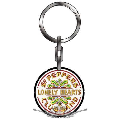 The Beatles - Sgt Pepper-kulcstartó.   import fém kulcstartó