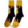 Pantera - Unisex Ankle Socks.  Flame (Black) (UK Size 7 - 11)   boka  zokni