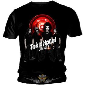 TOKIO HOTEL - Band foto.  férfi zenekaros póló