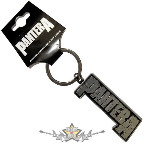 Pantera - Keychain.  Logo.  import fém kulcstartó