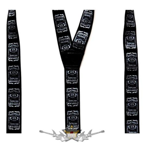 JACK DANIELS - LOGO.  nadrágtartó, hózentróger