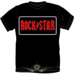 ROCK STAR.  MT.106.   poen póló