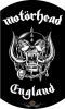 MOTORHEAD - ENGLAND.  import fém kulcstartó