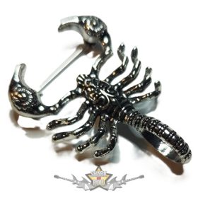   Silver Skorpió – az éjszaka túlélői.   bross, kitűző.  