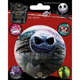   THE NIGHTMARE BEFORE CHRISTMAS. Vinyl stickers. matrica szett