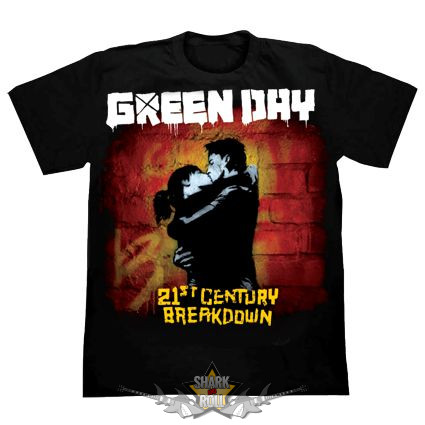 GREEN DAY - 21 st CENTURY BREAKDOWN. Cover.   férfi zenekaros póló