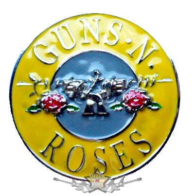 GUNS N ROSES - LOGO.  övcsat