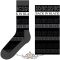 AC/DC - Unisex Ankle Socks: Back In Black (UK Size 7 - 11)   boka  zokni