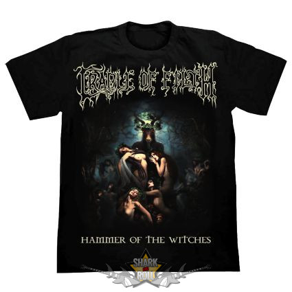CRADLE OF FILTH - HAMMER OF THE WITCHES. Goat.   SD.    férfi zenekaros  póló. 