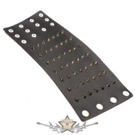   Alkarvédő - Kis tüskeszegecse. patent zár.7 soros. 6 mm. tüske.1 db.  JVP. csuklószorító