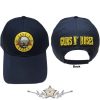 Guns N Roses - Unisex Baseball Cap. Circle Logo (Navy Blue)  baseball sapka