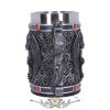 Obsidian Tankard - Exclusive Silver Dragon Obsidian Tankard 17.5cm. B5234SO. Tankard Mug. korsó, kehely. 