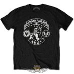   RAMONES - Johnny Ramone Unisex T-Shirt.  Army Logo . zenekaros  póló. 