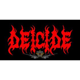 Deicide  -  Logo.  10 x 5.  felvarró Deicide  -  Logo.  10 x 5.  felvarró
