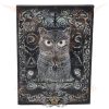 Tarot Box - Magic Owl black.  837-2491.  kártya tartó, apró cikk tartó