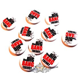BIG BANG THEORY.  Import. 1 db. Button Badge. jelvény