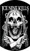 ICE NINE KILLS - LOGO.  import fém kulcstartó