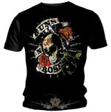   Guns N Roses - Skull & roses. FG.052.   férfi zenekaros  póló. 
