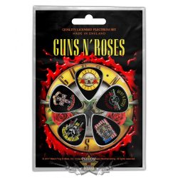 Guns N Roses - ‘Bullet Logo’ Plectrum Pack.  gitárpengető szett