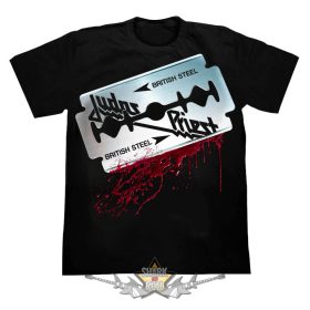 JUDAS PRIEST - British Steel.  S.ZF. 426..   férfi zenekaros  póló.    JUDAS PRIEST - British Steel.  S.ZF. 426..   férfi zenekaros  póló.