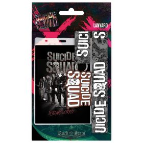 SUICIDE SQUAD - LOGO   stage pass - kulcstartó
