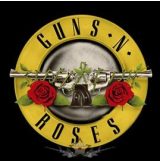 GUNS N ROSES - Circle logo.   SFL. felvarró
