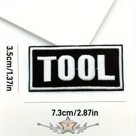 TOOL - LOGO.  hímzett felvarró