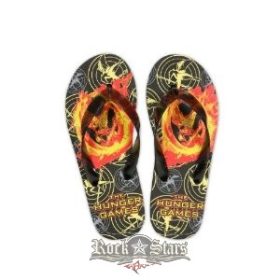   Az éhezõk viadala -  The Hunger Games. Movie Flip Flops . Mockingjay.  papucs