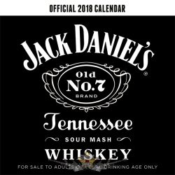JACK DANIELS - 2018. fali naptár