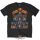 Guns N Roses - Unisex T-Shirt.  NJ Summer Jam 1988 (Black) (Back Print)   férfi zenekaros póló