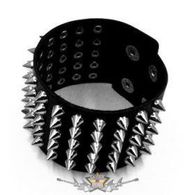   5 soros -  Mini tüske szegecses.  JVP. karkötő, csuklópánt.  