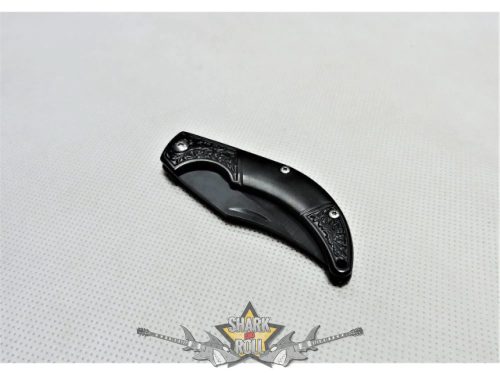 Fekete skorpió.. Zsebkés oldalsó kés 15,5 cm,   hobby kés, bicska, tőr, dísztárgy