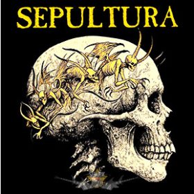SEPULTURA - BRAIN.   SG. felvarró