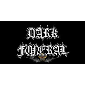 Dark Funeral  -  Logo.  10 x 5.  felvarró Dark Funeral  -  Logo.  10 x 5.  felvarró