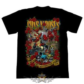 GUNS N ROSES - Apetite for destruction. 1987.  S.ZF. 422.  zenekaros póló   GUNS N ROSES - Apetite for destruction. 1987.  S.ZF. 422.  zenekaros póló