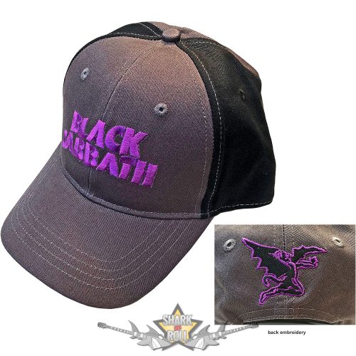 Black Sabbath - Unisex Baseball Cap.  Navy Logo (2-Tone)   baseball sapka