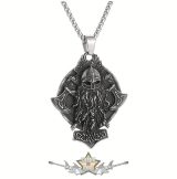   Viking Warrior - Dupla Axe Raven Medál Odin Amulett. TU.   nyaklánc, medál