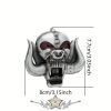 Motorhead - Démon Koponya Csatos, Vintage Férfi Övcsat. 