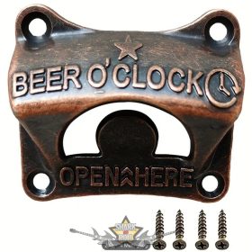   Sörnyitó - Falra Szerelhető - Retro Stílusú BBQ DIY Tömör Sörnyitó  sörnyitó