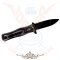 Knife with Grim Reaper. L.20. KI. 9 cm. 774-9191.  hobby kés, bicska, tőr, dísztárgy
