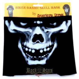 BIKER BANDIT - SKULL  vászon kendő