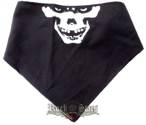 BIKER BANDIT - SKULL  vászon kendő
