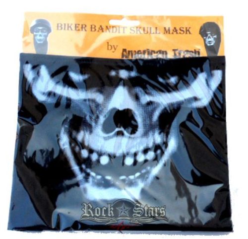 BIKER BANDIT - SKULL  vászon kendő