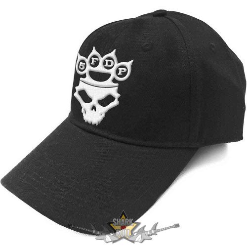 Five Finger Death Punch - Unisex Baseball Cap.  Logo White.   baseball sapka