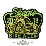 BIKE WEEK 2016 - Sturgis Motorcycle Patch. USA.  felvarró