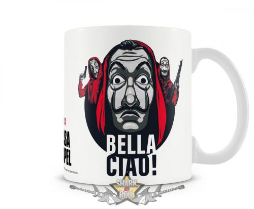 A nagy pénzrablás - La casa de papel.  Bella Ciao !  bögre