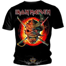 IRON MAIDEN - EDDY SAMURAI.   S.D. 432.. férfi zenekaros  póló.    IRON MAIDEN - EDDY SAMURAI.   S.D. 432.. férfi zenekaros  póló.