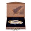 Western zsebkés - Eagle. nyomtatott dobozban. 774-5075  hobby , bicska, tőr, dísztárgy