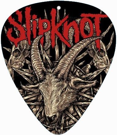 SLIPKNOT - LOGO.  pengető nyaklánc